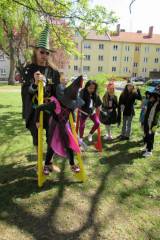 IMG_4681: Foto: Žáci ze ZŠ T.G. Masaryka se proměnili v čaroděje a čarodějnice
