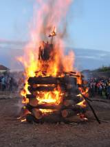 DSCN2594: Foto: Čáslavské pálení čarodějnic odstartoval pochod s lampiony