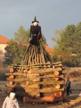 DSCN6785: Foto: Čáslavské pálení čarodějnic odstartoval pochod s lampiony