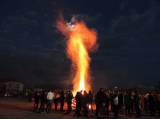 DSCN6909: Foto: Čáslavské pálení čarodějnic odstartoval pochod s lampiony