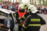5G6H8381: Foto: Den otevřených dveří na kutnohorské hasičské stanici přilákal stovky diváků