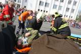 5G6H8438: Foto: Den otevřených dveří na kutnohorské hasičské stanici přilákal stovky diváků