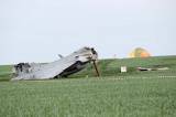 4: Foto: Na letišti v Chotusicích havaroval letoun JAS-39 Gripen při přistávacím manévru