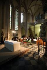 5G6H5710: Foto: Tóny klasické hudby v neděli rozezněly kostel sv. Panny Marie Na Náměti