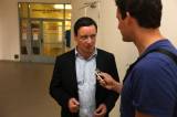 IMG_9644: Hejtman David Rath navštívil před startem akce „kulový blesk“ nemocnice v Kolíně a Kutné Hoře