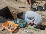 p8230271: Archeologové hledají na pozemku v samotném centru Čáslavi sklepy, zatím neúspěšně!