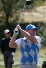 5G6H4098: Zbyněk Kusý - Předkrm na Casa Serena si dali zástupci sponzorů a celebrity, zahráli si golf s profesionály
