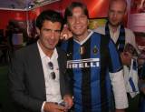 IMG_5202: Do Prahy zavítala fotbalová hvězda Luis Figo, fanklub Interu byl přitom, stejně jako náš web!