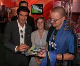 IMG_5216: Do Prahy zavítala fotbalová hvězda Luis Figo, fanklub Interu byl přitom, stejně jako náš web!