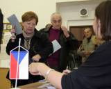 IMG_7747: Druhé letošní volby odstartovaly, v Čáslavi už odvolil místostarosta Jaromír Strnad