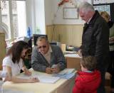 IMG_7813: Druhé letošní volby odstartovaly, v Čáslavi už odvolil místostarosta Jaromír Strnad