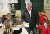 IMG_7815: Druhé letošní volby odstartovaly, v Čáslavi už odvolil místostarosta Jaromír Strnad