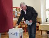 IMG_7827: Druhé letošní volby odstartovaly, v Čáslavi už odvolil místostarosta Jaromír Strnad