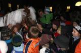 5G6H1673: Děti přivolaly Svatého Martina, do Kutné Hory tentokrát dorazil bez sněhu