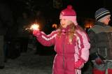 IMG_5901: V Kutné Hoře se vánoční strom rozzářil v pátek, starosta přál lidem klidné svátky