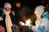 IMG_5908: V Kutné Hoře se vánoční strom rozzářil v pátek, starosta přál lidem klidné svátky