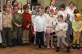 IMG_1720: V Křeseticích "U Nevolů" rodiče a příbuzní přihlíželi vánočnímu představení svých dětí