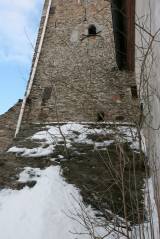 img_8395: Kostel Panny Marie na vrchu Vysoká prochází rekonstrukcí, pracuje se na střeše