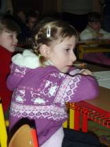 P1051177: Předškolní děti poprvé usedly do školních lavic, zatím pouze na zkoušku