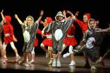 5G6H4742: Děti ze ZUŠ Čáslav tančily v Dusíkově divadle, další večer přichystaly na příští pátek