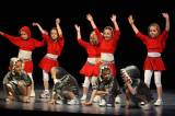 5G6H4747: Děti ze ZUŠ Čáslav tančily v Dusíkově divadle, další večer přichystaly na příští pátek