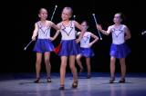 5G6H4854: Děti ze ZUŠ Čáslav tančily v Dusíkově divadle, další večer přichystaly na příští pátek