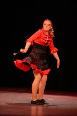 5G6H5483: Děti ze ZUŠ Čáslav tančily v Dusíkově divadle, další večer přichystaly na příští pátek