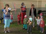 IMG_2423: Děti se vyřádily při soutěžích a hrách na zahradě kláštera svaté Voršily
