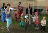 IMG_2424: Děti se vyřádily při soutěžích a hrách na zahradě kláštera svaté Voršily