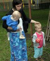 IMG_2434: Děti se vyřádily při soutěžích a hrách na zahradě kláštera svaté Voršily