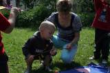 IMG_2507: Děti se vyřádily při soutěžích a hrách na zahradě kláštera svaté Voršily