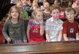 IMG_4513: Prvňáčci z kutnohorských základních škol byli slavnostně pasováni na čtenáře