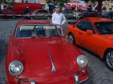 P7231395: Video, foto: Centrum Čáslavi se hemžilo vyblýskanými vozidly tovární značky Porsche