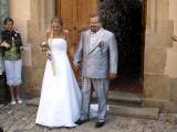 svatba101: Svatbu tentokrát slavili házenkáři, Andrea Gabrišová se od soboty jmenuje Saláková