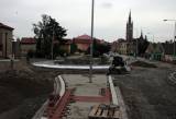 IMG_9378: Čáslavská křižovatka „Ostrý roh“ se mění k nepoznání, řidičům začne sloužit prvního září