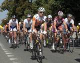IMG_9812: Dvojnásobný mistr světa Miloš Fišera odstartoval ve Vrdech cyklistické závody 
