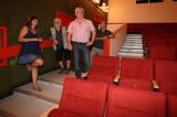 5G6H8162: Čáslavské kino už má nové sedačky, veřejnosti se otevře ve čtvrtek 1. září