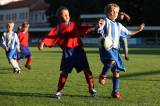 5G6H0890: Nejmladší fotbalisté FK Čáslav a Sparty Kutná Hora přicházejí na chuť opravdového derby