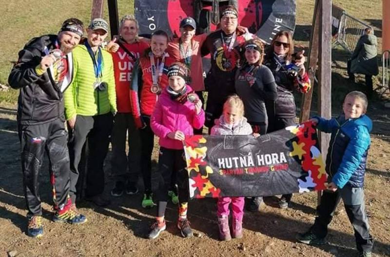 Foto: Na Spartan závodech v Dolní Moravě úspěšně bojovala i početná skupina STG Kutná Hora!