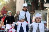 20211109171952_IMG_9135: Foto: Za dětmi z mateřské školy Pohádka dorazil Martin na bílém koni!