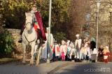 20211109172004_IMG_9177: Foto: Za dětmi z mateřské školy Pohádka dorazil Martin na bílém koni!