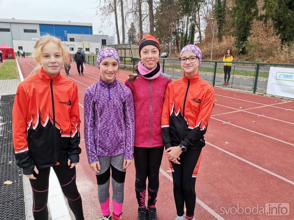 Kutnohorští atleti závodili v krajském přeboru v přespolním běhu v Čáslavi