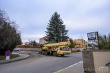 20211121140738_03: Foto: Strom pro letošní vánoční náměstí v Kolíně pochází z Čáslavi