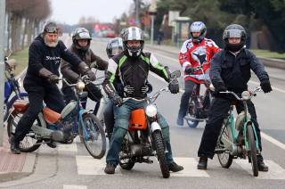 Foto: Motorkáři z Freedom Čáslav vyrazili do roku 2022 na jedné stopě