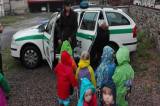 Děti z kutnohorského klubu Ošatka byly z návštěvy policie nadšené