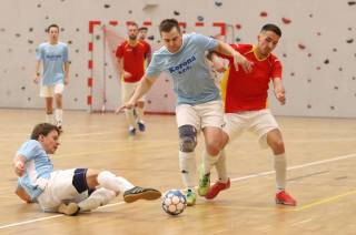 Futsalové derby patřilo jasně Kolínu, který rozhodl už v prvním poločase