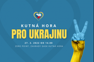 Koncert „Kutná Hora pro Ukrajinu“ se uskuteční v neděli odpoledne v zahradách GASK