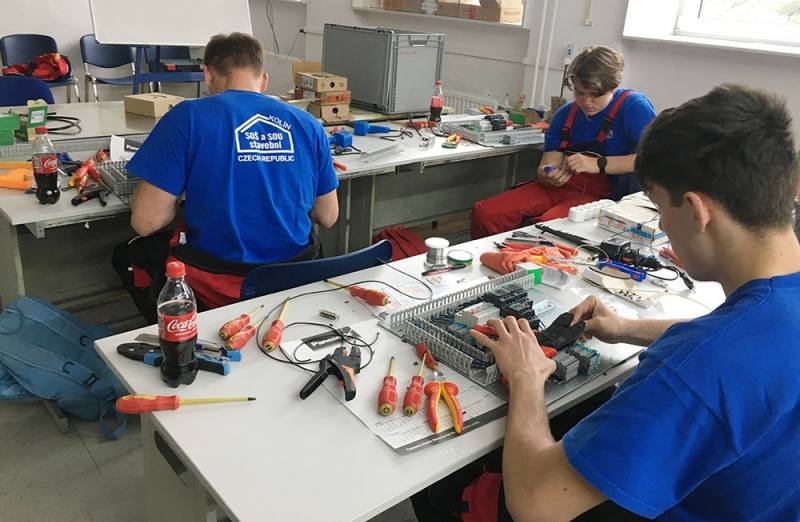 Studenti kolínské SOŠ a SOU stavební sbírali cenné zkušenosti na Slovensku