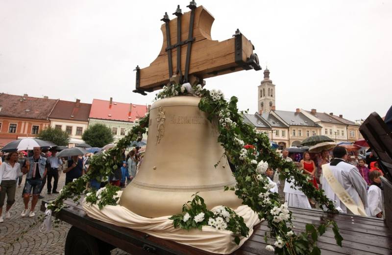 Zvon Jakub Maria trojím zvoněním v úterý připomene pětileté výročí svého odlití