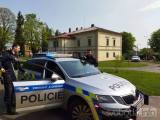 20220504175545_policie004: Kutnohorští policisté se s dětmi sešli na dopravním hřišti